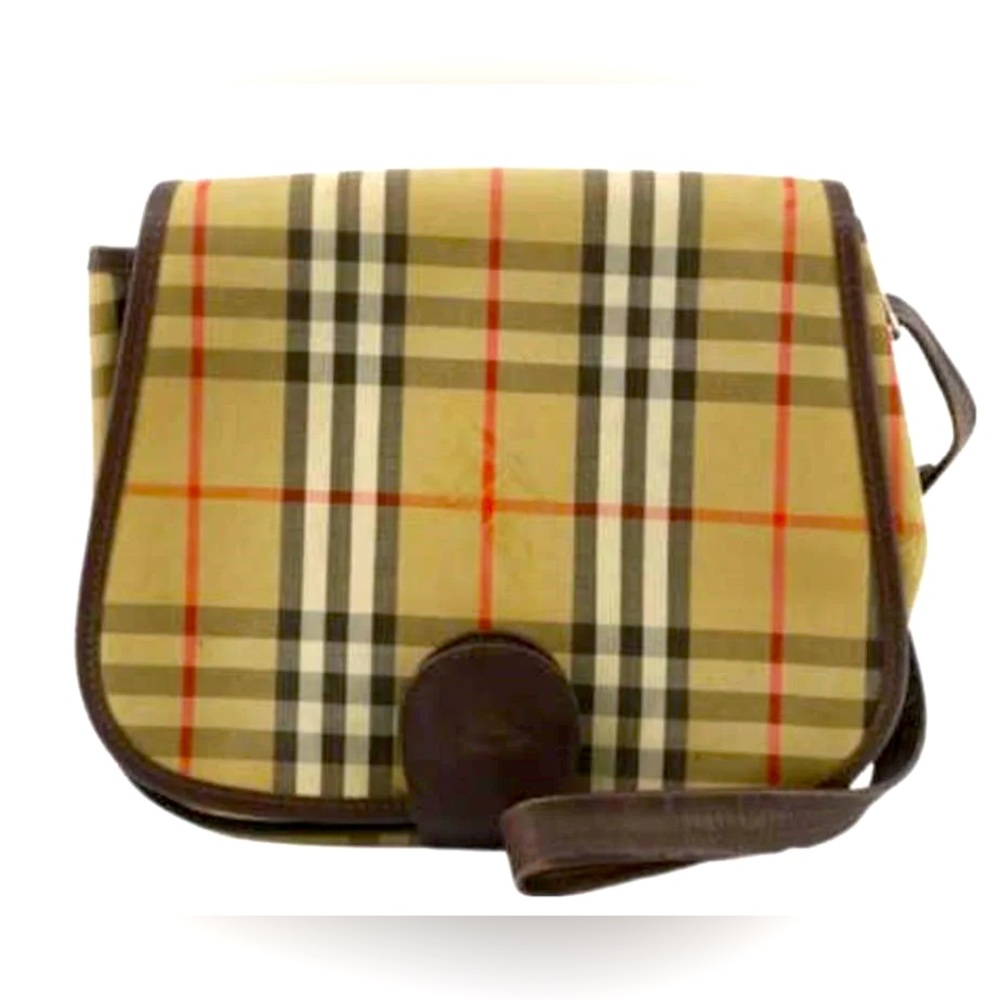 Burberry Nova Check Shadow Horse Shoulder Bag